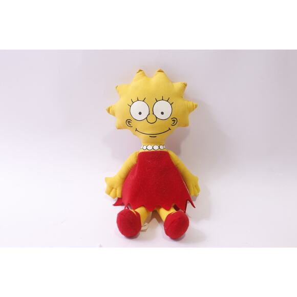 The Simpsons, Matt Groening, Lisa Simpson, Plush Doll, 1990, ~ 251013-WH 1374 - Picture 1 of 4